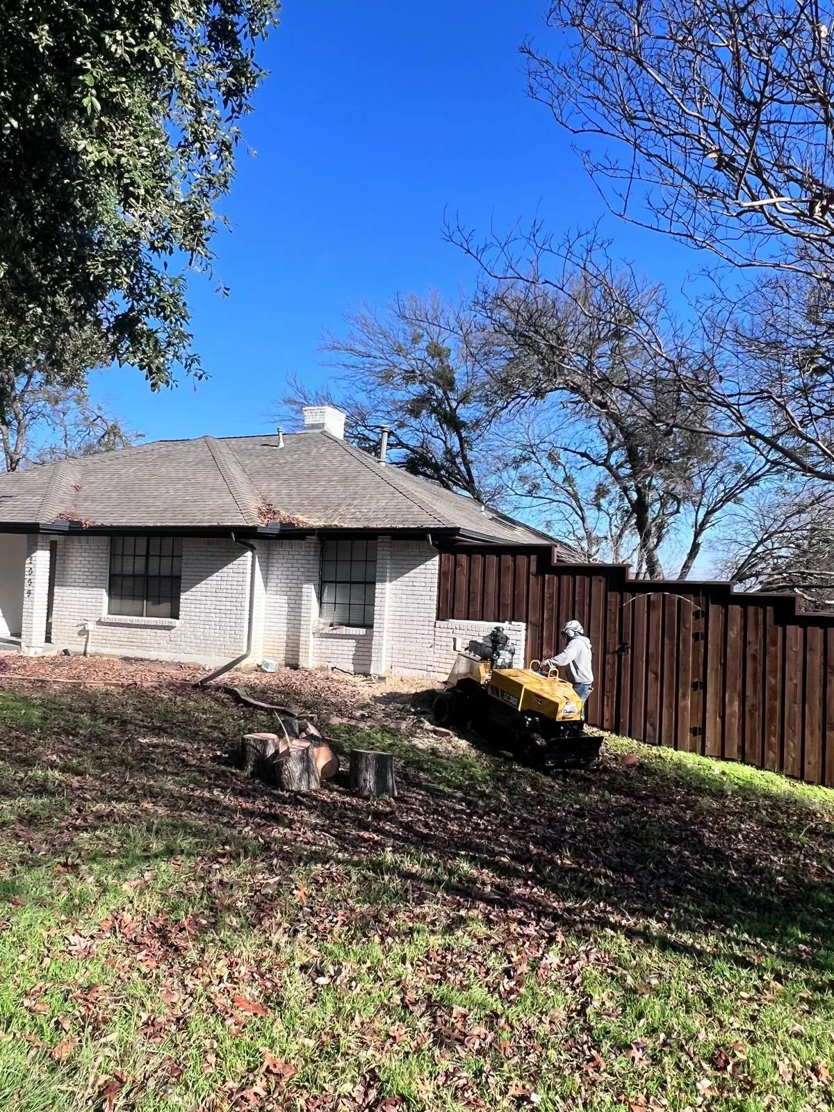 Storm cleanup project