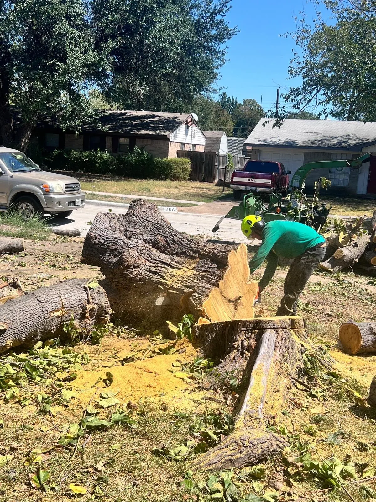 Fence and small excavation service project