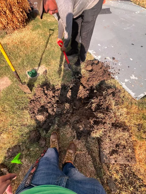 Reparación de aspersores — foto del trabajo 1